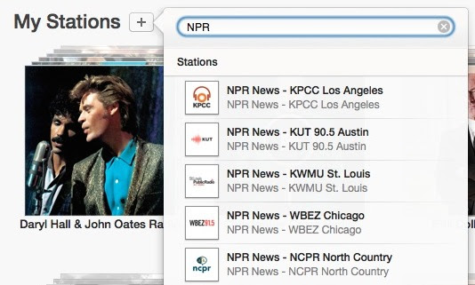 Add NPR Station in iTunes