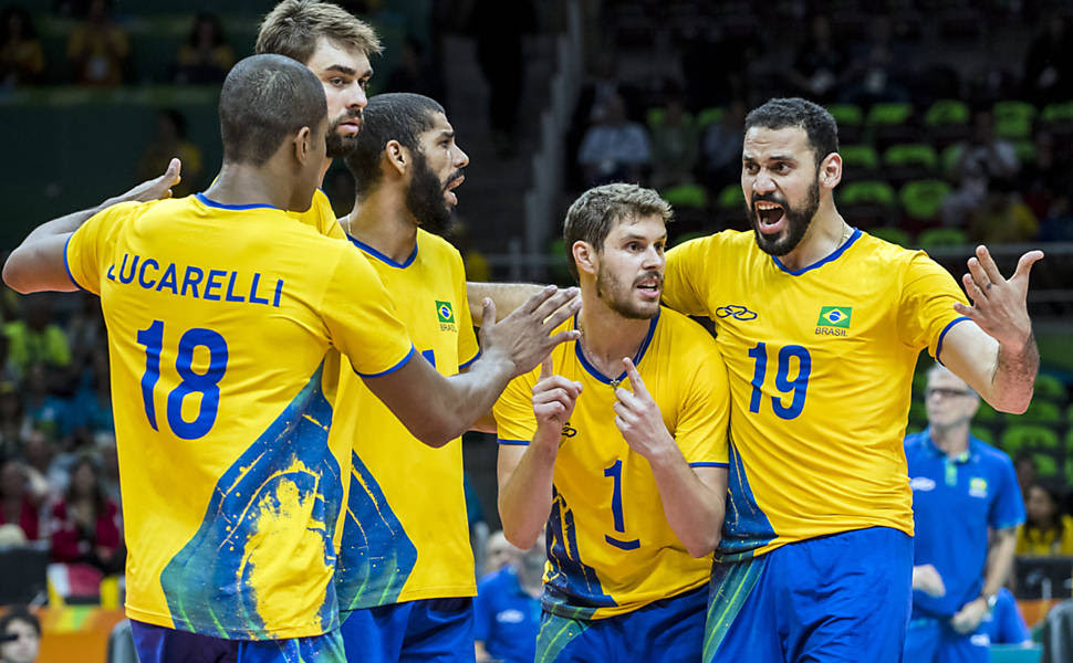 Jogo de vôlei masculino: Brasil x Canadá - 11/04/2018 ...