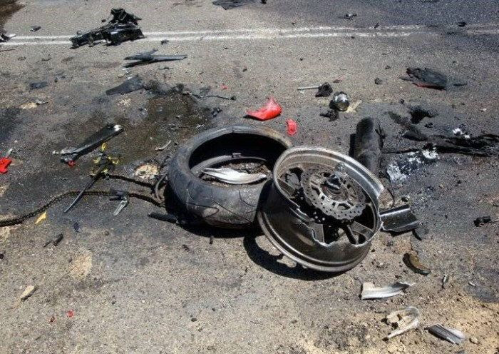 Terrible Crash of Kawasaki ZX-14 (12 pics) Terrible Crash of Kawasaki ZX-14 (12 pics)