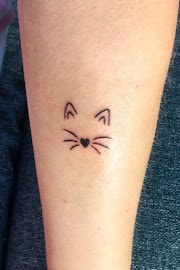 19+ Trend Terpopuler Cat Minimalist Tattoo