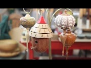 Panas Birdhouse Ornament 2020 Woodturning by Sam Angelo, terbaru!