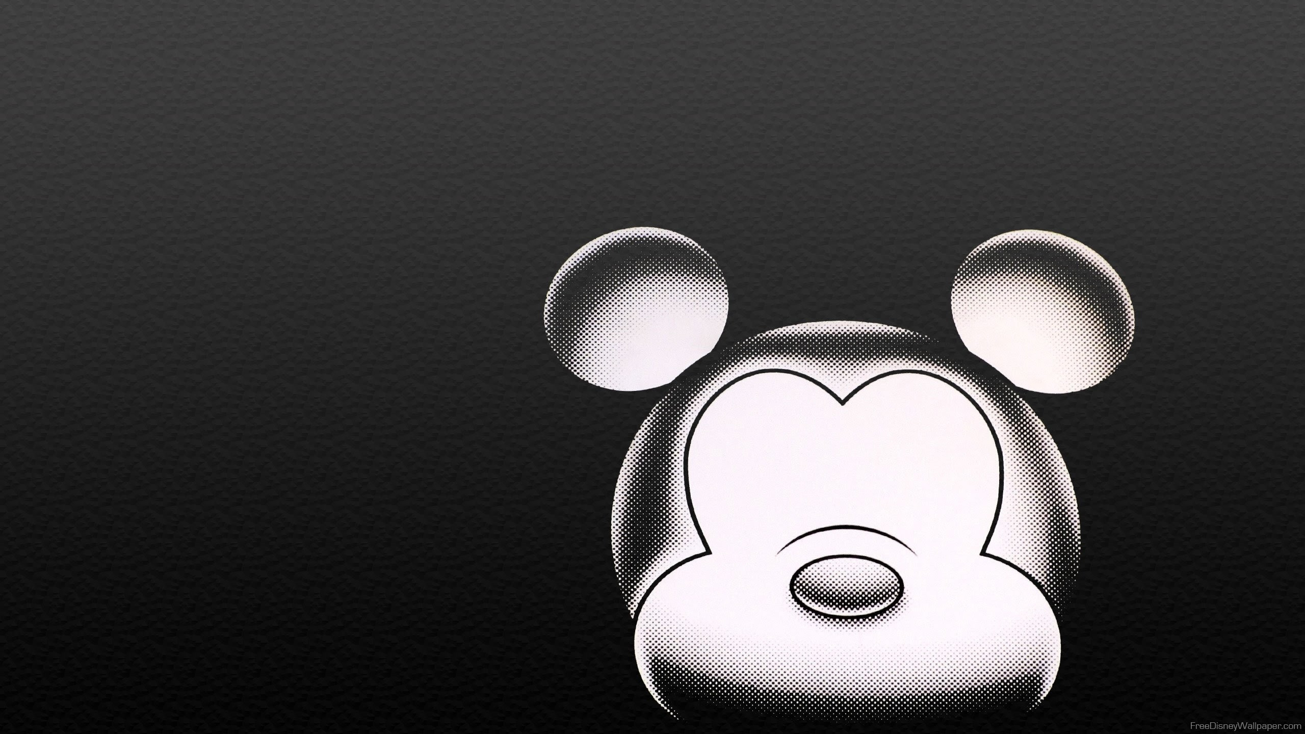 black mickey mouse wallpaper