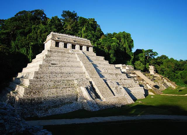 Templo de las Inscripciones. Zona Arqueológica de Palenque. Foto: INAH.