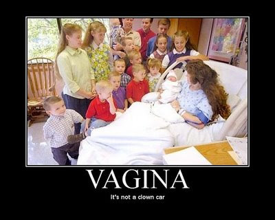 vagina its not a clown car