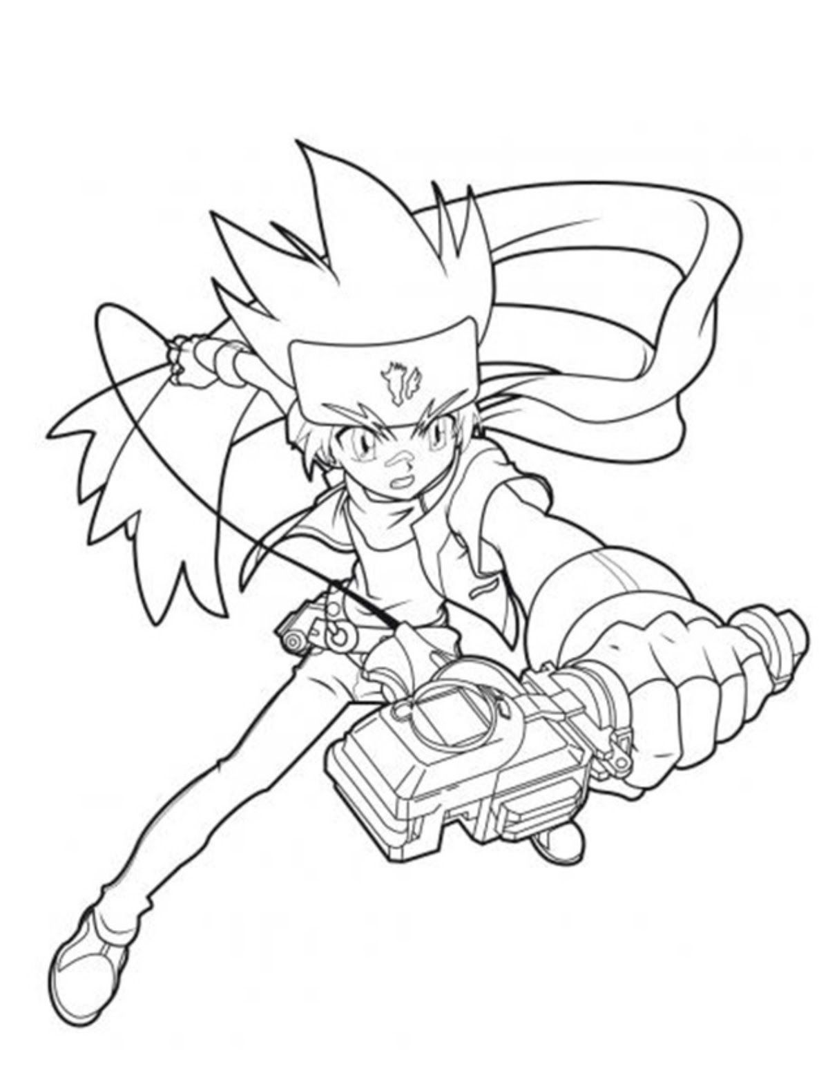 Download Pegasus beyblade coloring pages download and print for free