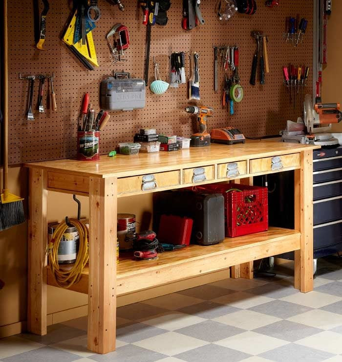 Simple Workbench Plans | The Family Handyman