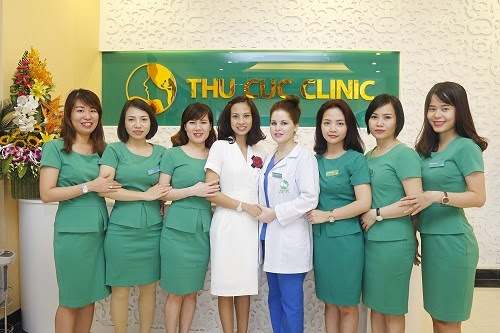 Đội ngũ kỹ thuật viên tại Thu Cúc Clinics có trình độ thẩm mỹ, y khoa bài bản 
