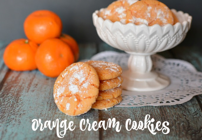 Cake Mix Cookies: Orange Cream Cookies Recipe - The Rebel ...