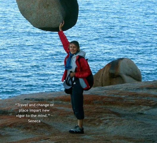 Michela on Solo Trip on Kangaroo Island