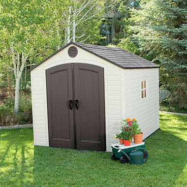 Lifetime 8' x 10' Outdoor Storage Shed - Sam's Club