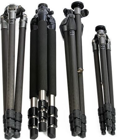 Gitzo GT3530LS, Silk 700DX, Gitzo GT2531EX & GT1541 Tripods