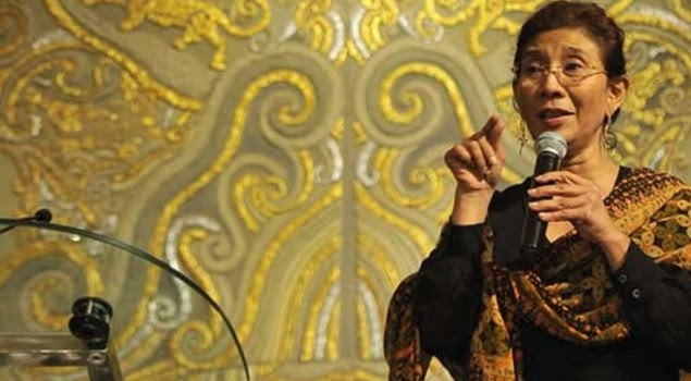 Menjawab Pertanyaan Anak SD, Menteri Susi: Jika Besar Nanti Jadilah Perwira AL