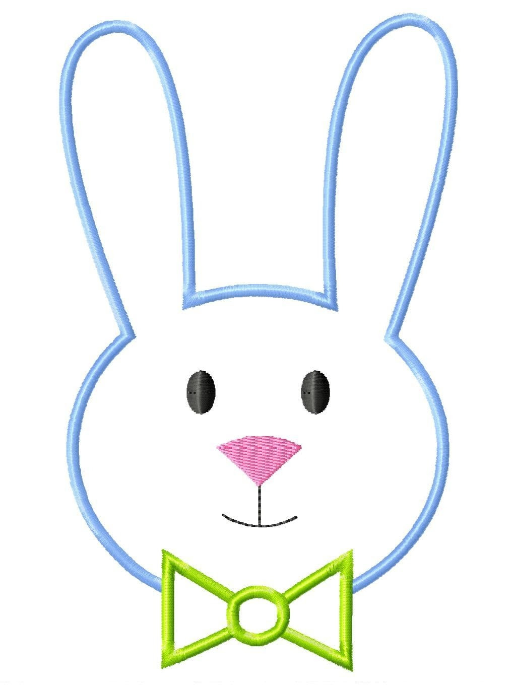 Download Easter Bunny Face Drawing at GetDrawings | Free download