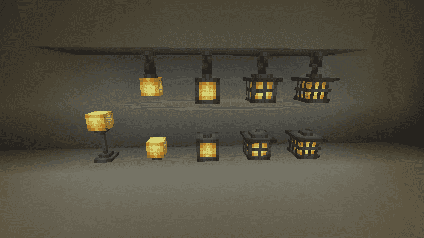Extended Lights Mod 1 16 4 1 15 2 Candles Lamps Lanterns Moderns Lights 9minecraft Net The sea lantern can be found in ocean monuments.