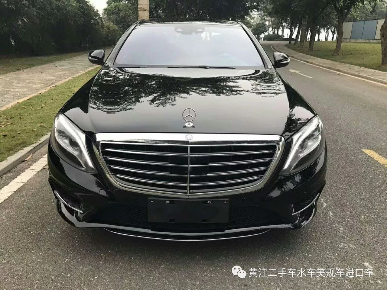 黄江二手车16年奔驰s550 加州美规版顶配