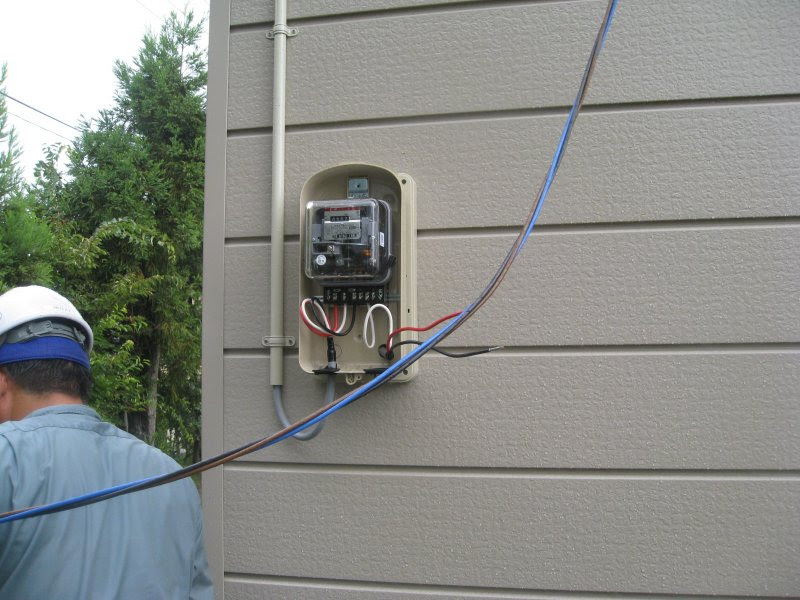 電気引込線工事