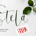 Download Auristela Script Fonts Family From Shape Studio