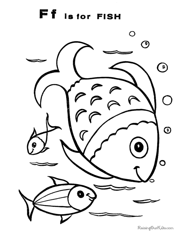 free fish coloring sheets for kids download free clip art