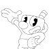 Evil Cuphead Coloring Pages / Psycarrot and cagney carnation cuphead coloring page pages disney princess.