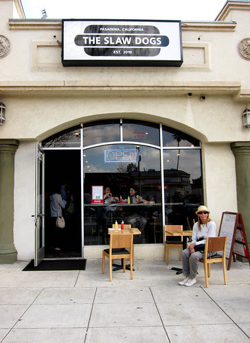 Hot Dog Sampling at The Slaw Dogs