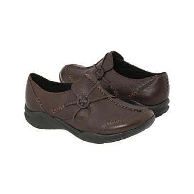 Clarks Wave Run Womens Slip On Shoes Dark Brown 7.5 On Sale