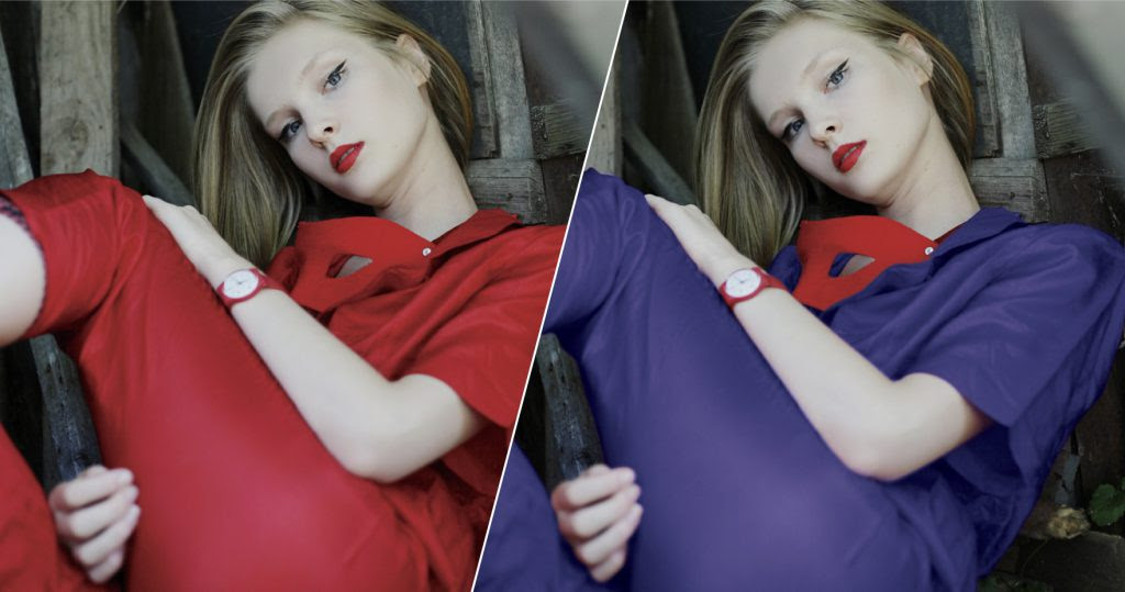 写真の一部の色を変更 する合成方法 Photshop