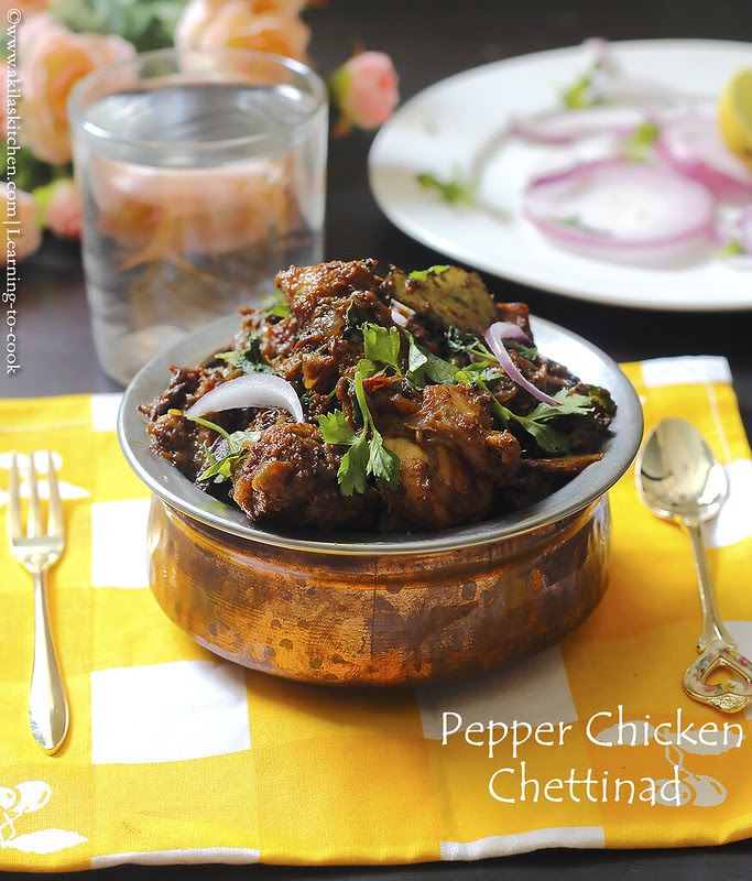 how to make pepper chicken chettinad