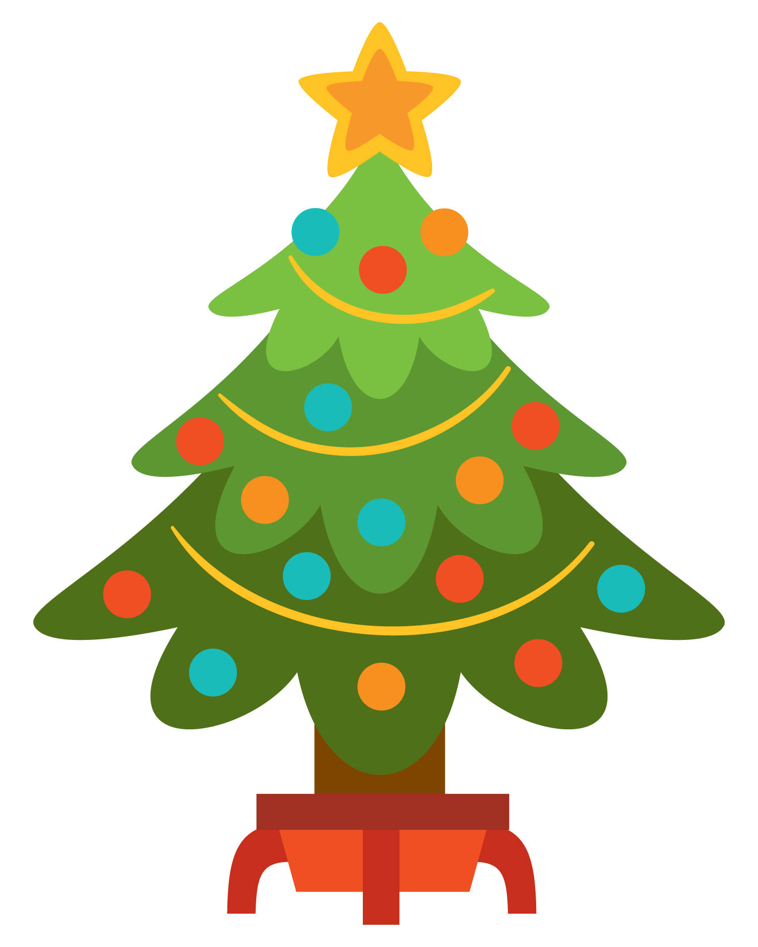 Christmas Tree Clip Arts - ClipArt Best