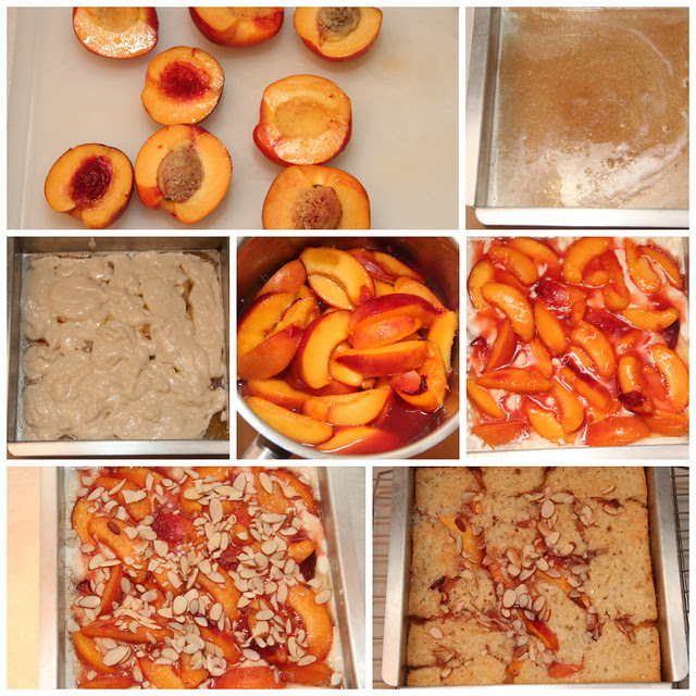 Brown Butter Nectarine Cobbler Cake - New York Times