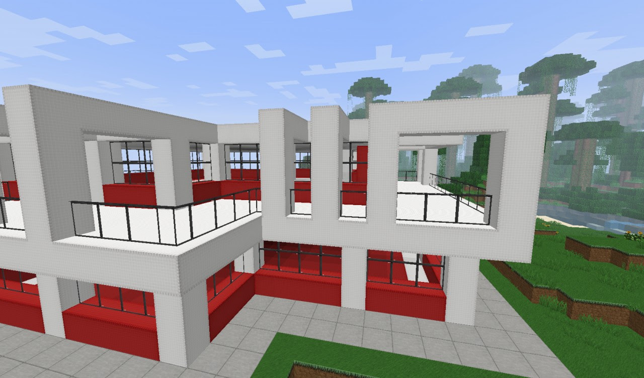 Small - Simple Modern House Minecraft Project