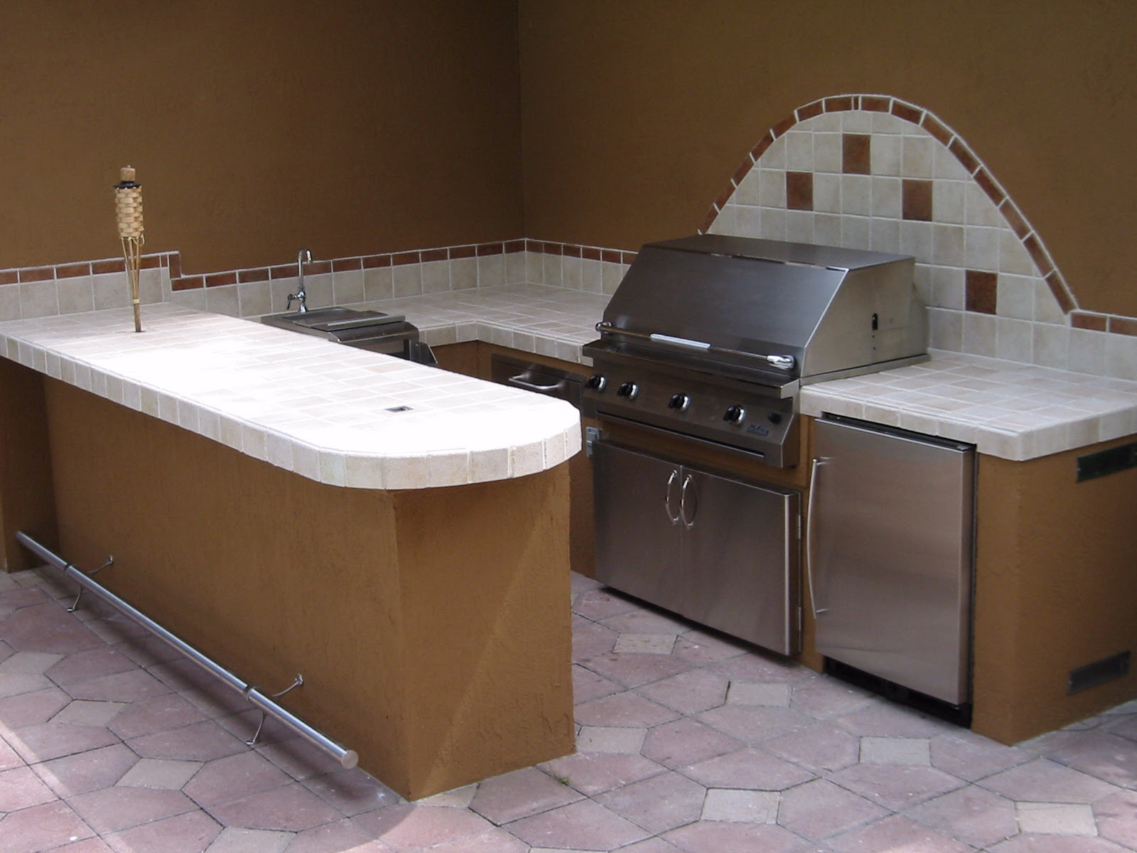 Outdoor Kitchen Design Images GRILL-REPAIR.COM barbeque grill parts
