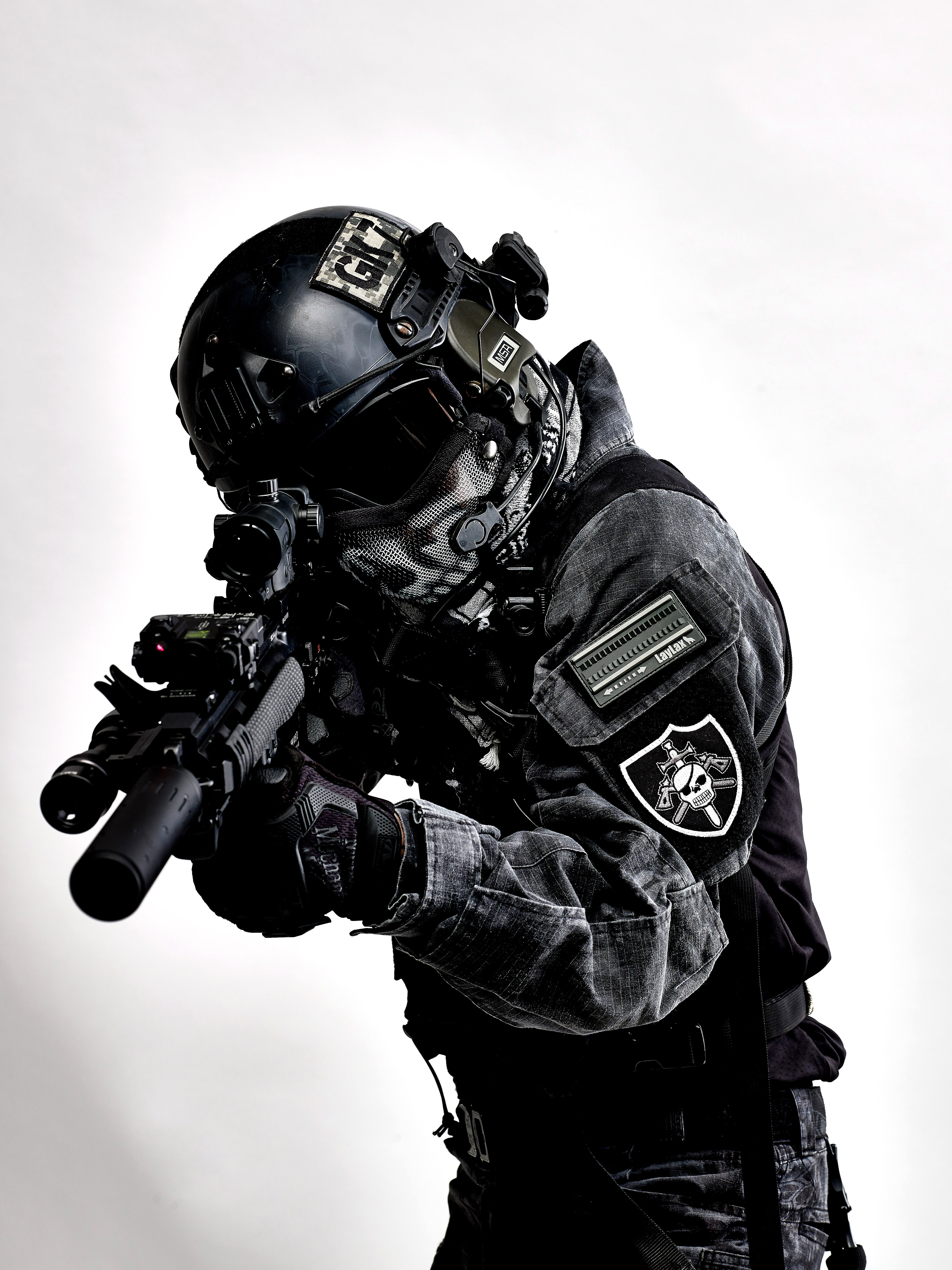 サバゲー装備 フル装備で撮影してみた