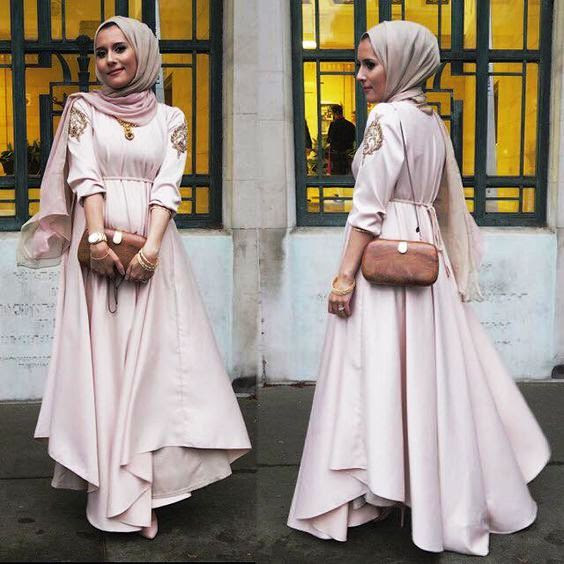 Model Baju Gamis Muslim Lebaran Terbaru  Model Baju Busana Terbaru