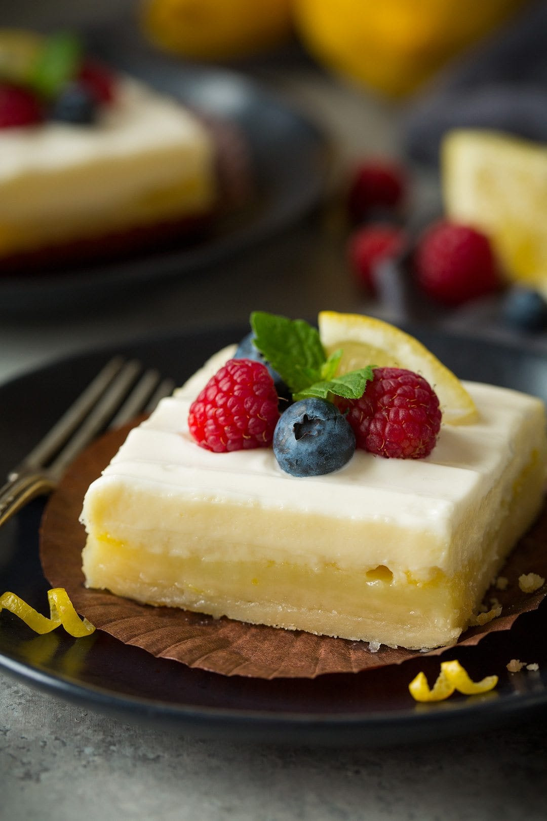 Cheesecake Lemon Bars - Cooking Classy
