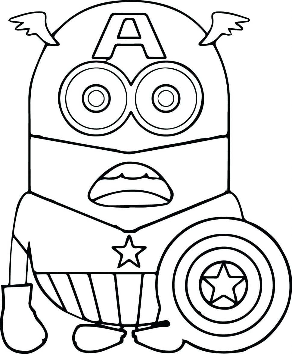 Minion Coloring Pages | Free download on ClipArtMag
