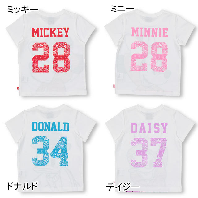 7 19まで税抜990円 期間限定sale アウトレットセール ディズニー ペイズリー柄bigフェイスtシャツ 4090k 80cm ミッキー トップス Babydoll ベビードール オンラインショップ 子供服 通販 公式