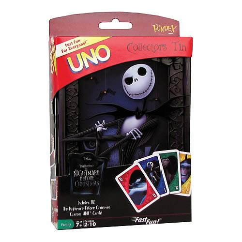 Nightmare Before Christmas UNO Game