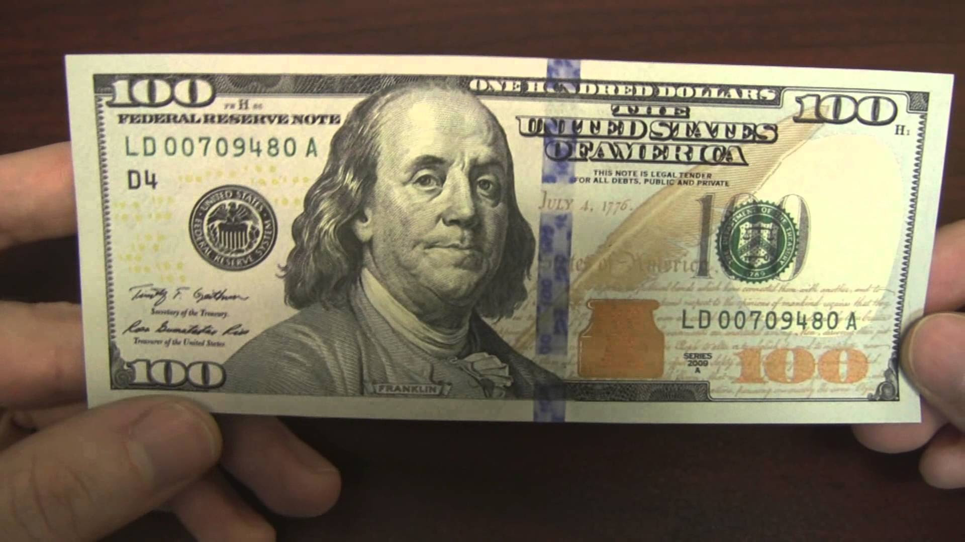 $100