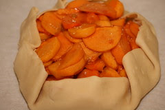 Crisp Fuyu Persimmon Galette