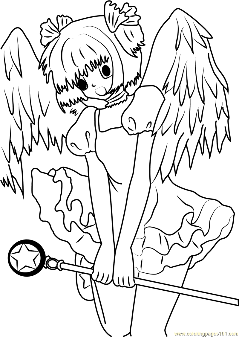Download Cardcaptor Sakura Shy Coloring Page - Free Cardcaptor Sakura Coloring Pages : ColoringPages101.com