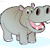 Cartoon Hippo Clipart