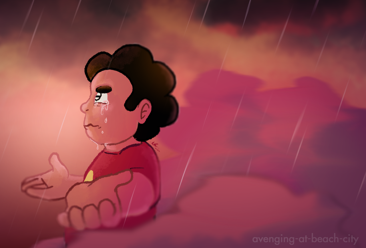 “What You Left Behind” I loved the part where “Rose” dispered into clouds after hugging Steven, so I wanted to recreate that. This was really fun to make!