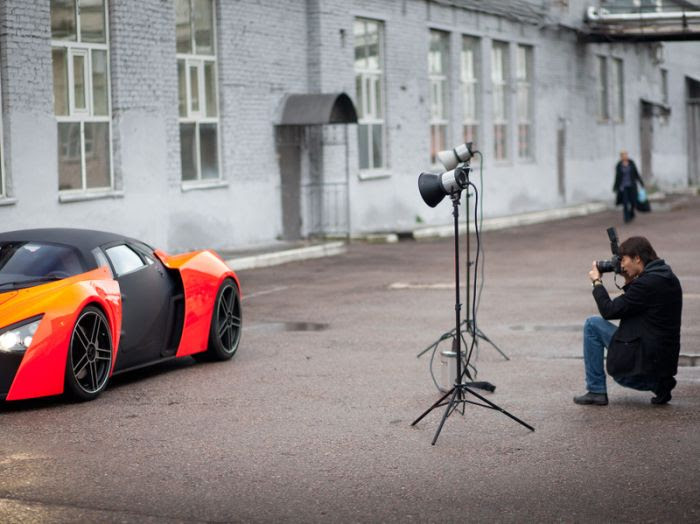 Russian Supercar Marussia (39 pics) Russian Supercar Marussia (39 pics)
