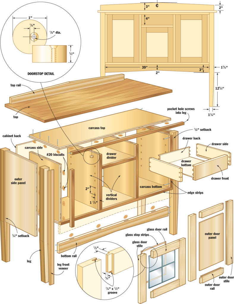 Archive of 16k Woodworking Projects!  FineWoodworking