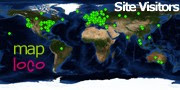 Locations of Site Visitors