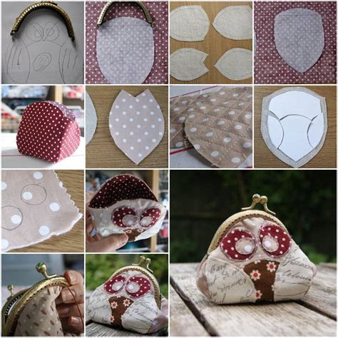 cute fabric owl purse step step diy