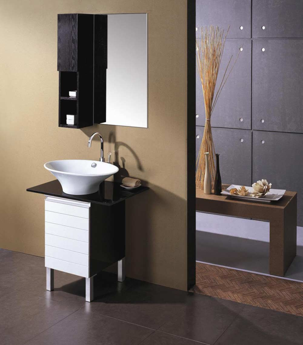 Modern Bathroom Vanities with Lovely Shape Combination