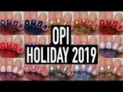 Newest OPI Hello Kitty Holiday 2020 Swatch Review, Video OPI Nail Polish most popullar!