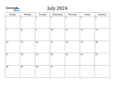 Hundreds of free calendar templates in over 55+ styles for you to print on demand. july 2024 calendar pdf word excel