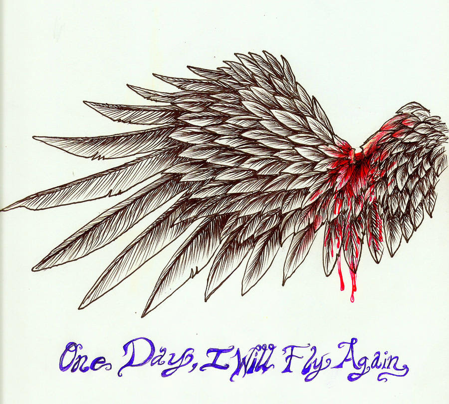 wings tattoo